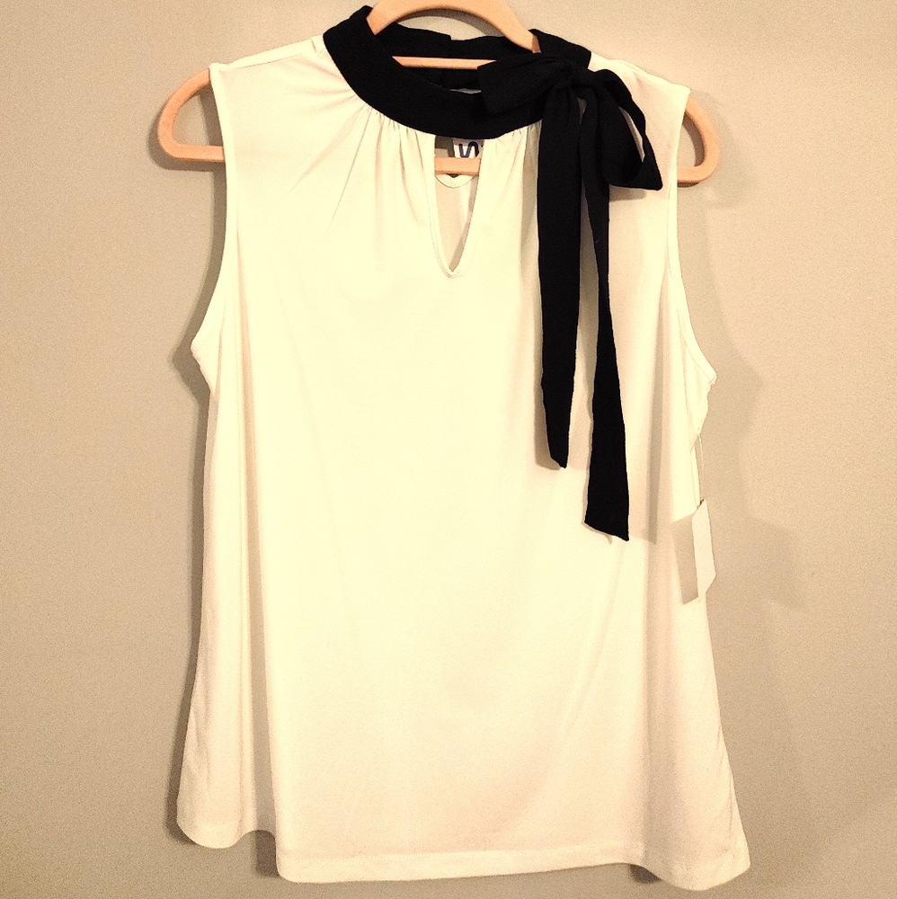 White tank top